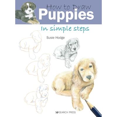 Hodge, Susie How to Draw Puppies in Simple Steps - Publicité Hodge, Susie How to Draw Puppies in Simple Steps - Publicité