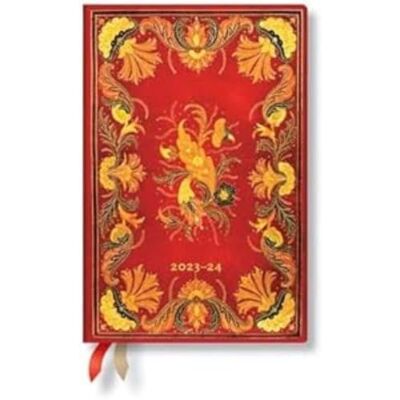 Paperblanks Agendas 18 Mois 2023-2024 Fiammetta Horizontal Mini (95 × 140 mm) - Publicité Paperblanks Agendas 18 Mois 2023-2024 Fiammetta Horizontal Mini (95 × 140 mm) - Publicité