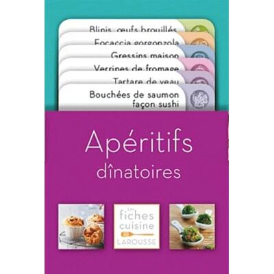 Larousse Apéritifs dînatoires - Publicité Larousse Apéritifs dînatoires - Publicité