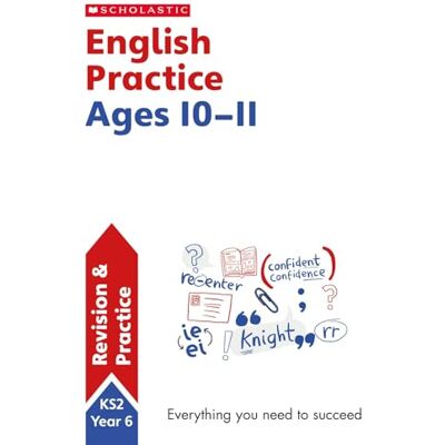 Scholastic English practice book for ages 10-11 (Year 6). Perfect for Home Learning. (100 Practice Activities) - Publicité Scholastic English practice book for ages 10-11 (Year 6). Perfect for Home Learning. (100 Practice Activities) - Publicité