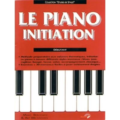 Bercovitz, Marc (aut Bercovitz Marc/Mickaelian Art Le Piano Initiation Pf Book/Cd French - Publicité Bercovitz, Marc (aut Bercovitz Marc/Mickaelian Art Le Piano Initiation Pf Book/Cd French - Publicité