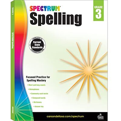 Spectrum Spelling, Grade 3 - Publicité Spectrum Spelling, Grade 3 - Publicité