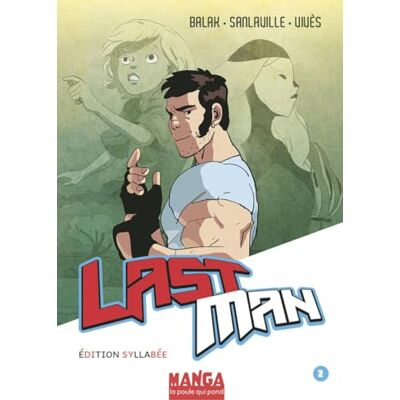 SANLAVILLE, MICHAËL Lastman Édition syllabée Tome 2 (2) - Publicité SANLAVILLE, MICHAËL Lastman Édition syllabée Tome 2 (2) - Publicité