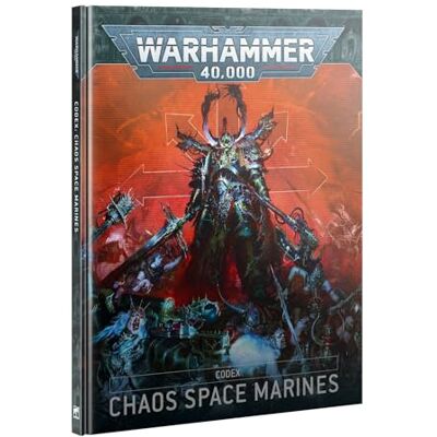 Games Workshop Warhammer 40 000 CODEX : Chaos Space Marines - Publicité Games Workshop Warhammer 40 000 CODEX : Chaos Space Marines - Publicité