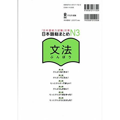 Collectif NIHONGO SO-MATOME N3 (GRAMMAR) - Publicité Collectif NIHONGO SO-MATOME N3 (GRAMMAR) - Publicité