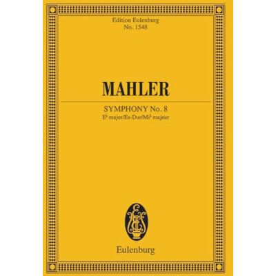 Gustav, Mahler Symphony no. 8 e flat major poche - Publicité Gustav, Mahler Symphony no. 8 e flat major poche - Publicité