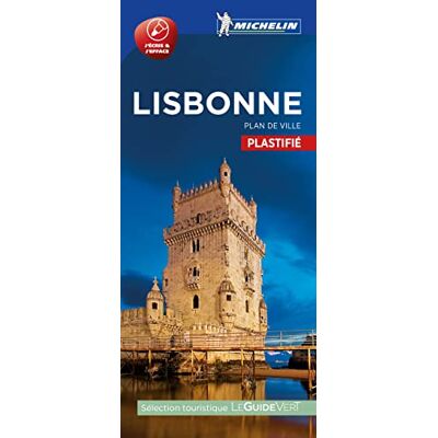 Michelin Plan Lisbonne (Plastifié) - Publicité Michelin Plan Lisbonne (Plastifié) - Publicité