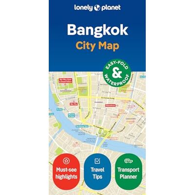 Lonely Planet Bangkok City Map 2ed -anglais- - Publicité Lonely Planet Bangkok City Map 2ed -anglais- - Publicité