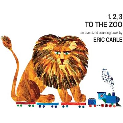 Carle, Eric 1, 2, 3 to the Zoo: An Oversized Counting Book - Publicité Carle, Eric 1, 2, 3 to the Zoo: An Oversized Counting Book - Publicité