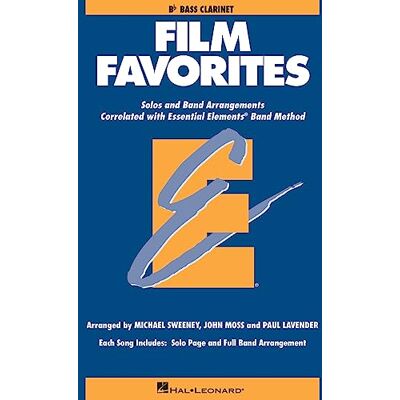 John, Moss_michael sw Essential Elements Film Favorites -Bass Clarinet. Orchestre d'Harmonie. Partition - Publicité John, Moss_michael sw Essential Elements Film Favorites -Bass Clarinet. Orchestre d'Harmonie. Partition - Publicité