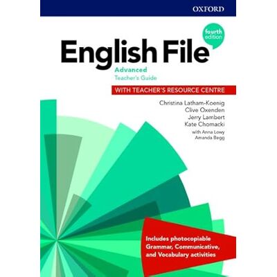 Latham-Koenig, Christina English File: Advanced: Teacher's Guide with Teacher's Resource Centre - Publicité Latham-Koenig, Christina English File: Advanced: Teacher's Guide with Teacher's Resource Centre - Publicité