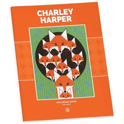 Harper, Charley Charley Harper Coloring Book - Publicité Harper, Charley Charley Harper Coloring Book - Publicité