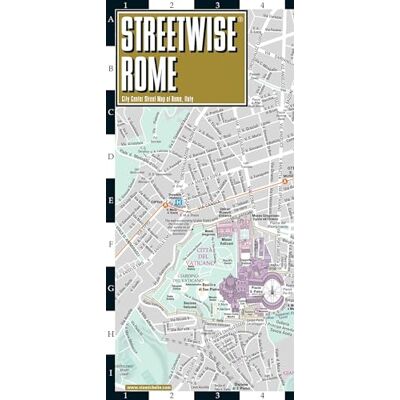 Michelin Streetwise Rome Map: City Center Street Map of Rome, Italy - Publicité Michelin Streetwise Rome Map: City Center Street Map of Rome, Italy - Publicité