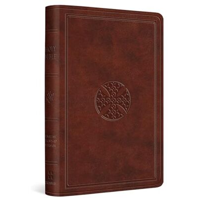 ESV Value Compact Bible (Trutone, Chestnut, Mosaic Cross Design) - Publicité ESV Value Compact Bible (Trutone, Chestnut, Mosaic Cross Design) - Publicité