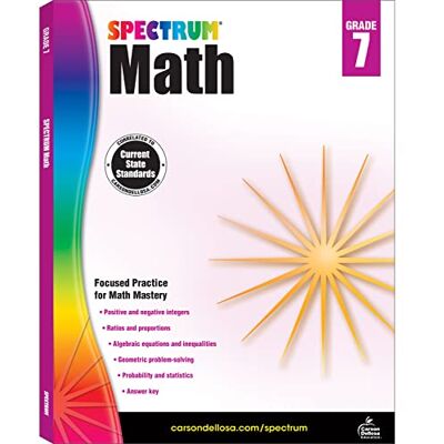 Spectrum Math, Grade 7 - Publicité Spectrum Math, Grade 7 - Publicité