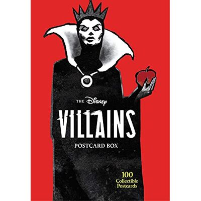 Disney The Disney Villains Postcard Box: 100 Collectible Postcards - Publicité Disney The Disney Villains Postcard Box: 100 Collectible Postcards - Publicité