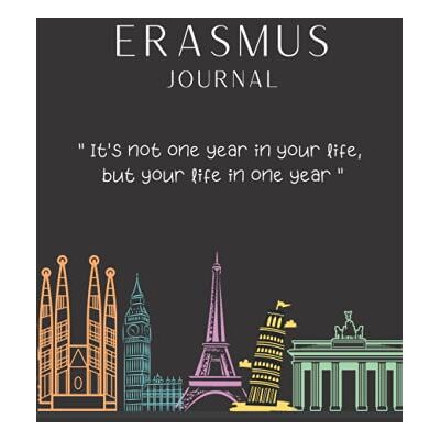 Compass, The Crazy Erasmus journal Erasmus notebook and photo album: Diario Erasmus, Erasmus tagebuch, Carnet Erasmus, Erasmus Diary - Publicité Compass, The Crazy Erasmus journal Erasmus notebook and photo album: Diario Erasmus, Erasmus tagebuch, Carnet Erasmus, Erasmus Diary - Publicité