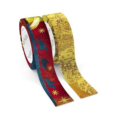 Paperblanks Ruban adhésif Washi LE SEIGNEUR DES ANNEAUX Un Voyage Périlleux - Publicité Paperblanks Ruban adhésif Washi LE SEIGNEUR DES ANNEAUX Un Voyage Périlleux - Publicité