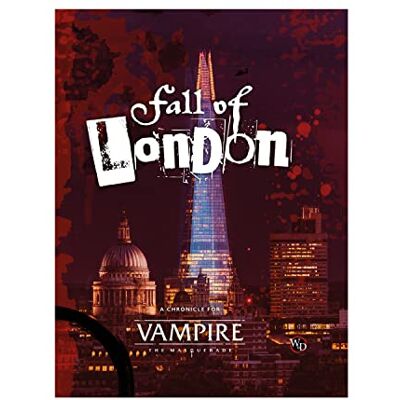 Modiphius Vampire The Masquerade The Fall of London - Publicité Modiphius Vampire The Masquerade The Fall of London - Publicité