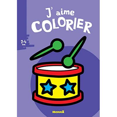 J'aime colorier (2-4 ans) (Tambour) - Publicité J'aime colorier (2-4 ans) (Tambour) - Publicité