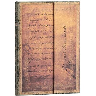 Paperblanks Cervantes, Letter to the King Embellished Manuscripts Collection Midi Lined Wrap Closure 120 Gsm - Publicité Paperblanks Cervantes, Letter to the King Embellished Manuscripts Collection Midi Lined Wrap Closure 120 Gsm - Publicité