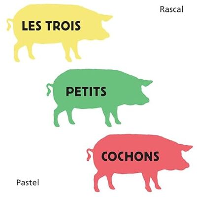 Rascal Les trois petits cochons - Publicité Rascal Les trois petits cochons - Publicité
