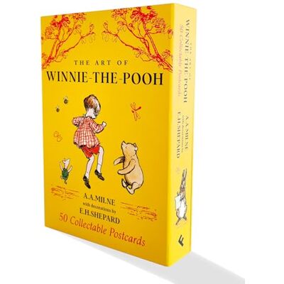 Disney The Art of Winnie-the-Pooh: 50 Collectable Postcards - Publicité Disney The Art of Winnie-the-Pooh: 50 Collectable Postcards - Publicité