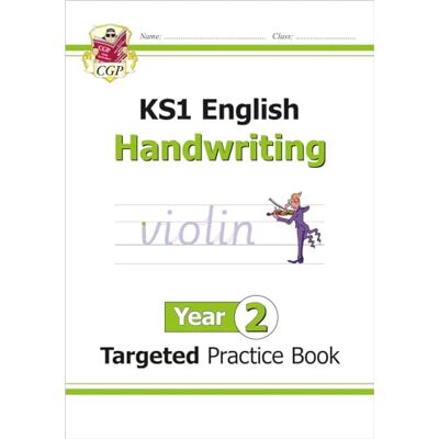 CGP Books KS1 English Year 2 Handwriting Targeted Practice Book - Publicité CGP Books KS1 English Year 2 Handwriting Targeted Practice Book - Publicité