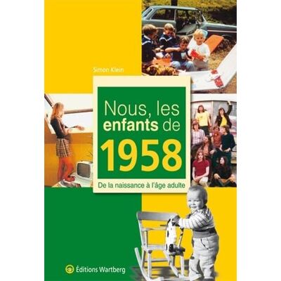 Simon Klein NOUS, LES ENFANTS DE 1958 - Publicité Simon Klein NOUS, LES ENFANTS DE 1958 - Publicité