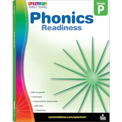 Carson-Dellosa Publishing Company, Inc. Phonics Readiness: Preschool - Publicité Carson-Dellosa Publishing Company, Inc. Phonics Readiness: Preschool - Publicité