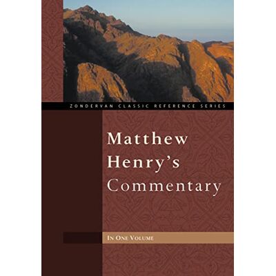 Henry, Matthew Matthew Henry's Commentary - Publicité Henry, Matthew Matthew Henry's Commentary - Publicité