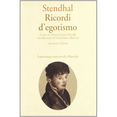 Stendhal Ricordi d'egotismo - Publicité Stendhal Ricordi d'egotismo - Publicité