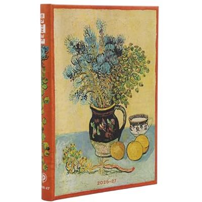 Paperblanks Agenda Scolaire 2026/2027 Nature Morte de Van Gogh Midi Semainier HOR - Publicité Paperblanks Agenda Scolaire 2026/2027 Nature Morte de Van Gogh Midi Semainier HOR - Publicité