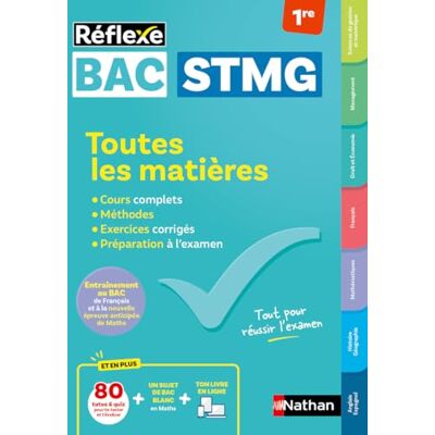 Mercati, Patrick Bac STMG Toutes les matières Première STMG Réflexe 2026-2027 (23) - Publicité Mercati, Patrick Bac STMG Toutes les matières Première STMG Réflexe 2026-2027 (23) - Publicité