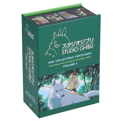 Studio Ghibli®: 100 Collectible Postcards, Volume 2: Final Frames from the Feature Films (1984–2023) - Publicité Studio Ghibli®: 100 Collectible Postcards, Volume 2: Final Frames from the Feature Films (1984–2023) - Publicité