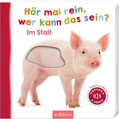 Hör mal rein, wer kann das sein? Im Stall: Streicheln und hören - Publicité Hör mal rein, wer kann das sein? Im Stall: Streicheln und hören - Publicité