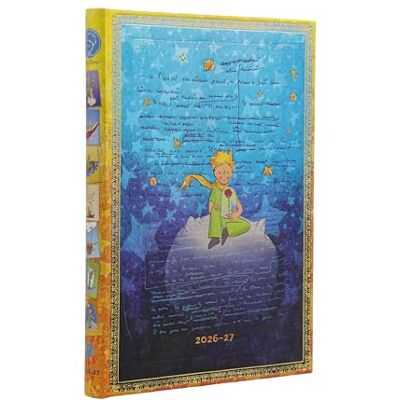Paperblanks Agenda Scolaire 2026/2027 Saint-Exupéry, Le Petit Prince Midi Semainier HOR - Publicité Paperblanks Agenda Scolaire 2026/2027 Saint-Exupéry, Le Petit Prince Midi Semainier HOR - Publicité
