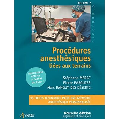 Mérat, Stéphane Procédures anesthésiques liées aux terrains: Volume 2 - Publicité Mérat, Stéphane Procédures anesthésiques liées aux terrains: Volume 2 - Publicité