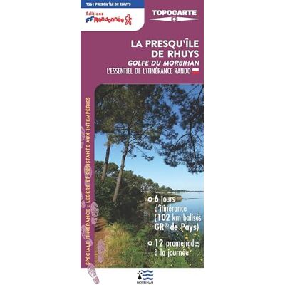 COLLECTIF La presqu'île de Rhuys: Golfe du Morbihan Réf. T561 - Publicité COLLECTIF La presqu'île de Rhuys: Golfe du Morbihan Réf. T561 - Publicité