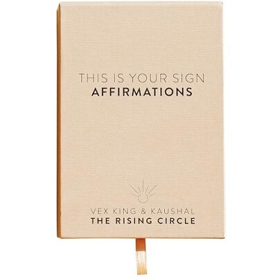 King, Vex This Is Your Sign: Affirmation Cards - Publicité King, Vex This Is Your Sign: Affirmation Cards - Publicité