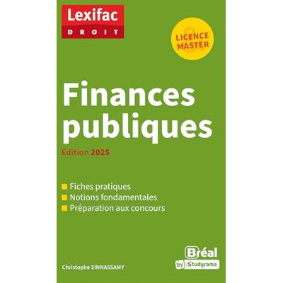 Sinnassamy, Christophe Finances publiques: Édition 2025 - Publicité Sinnassamy, Christophe Finances publiques: Édition 2025 - Publicité