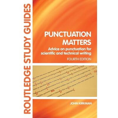 Kirkman, John Punctuation Matters - Publicité Kirkman, John Punctuation Matters - Publicité