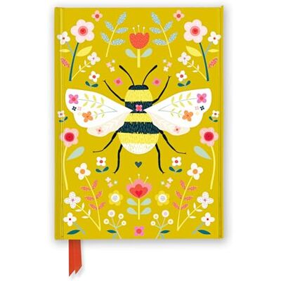 Bee Brown Wildflower Bee: Foiled Journal - Publicité Bee Brown Wildflower Bee: Foiled Journal - Publicité