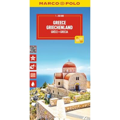Greece & Islands Marco Polo Map - Publicité Greece & Islands Marco Polo Map - Publicité
