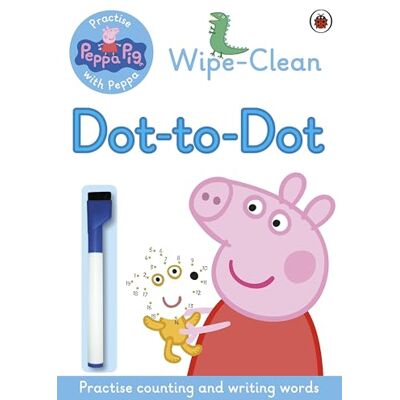 Peppa Pig: Practise with Peppa: Wipe-clean Dot-to-Dot - Publicité Peppa Pig: Practise with Peppa: Wipe-clean Dot-to-Dot - Publicité