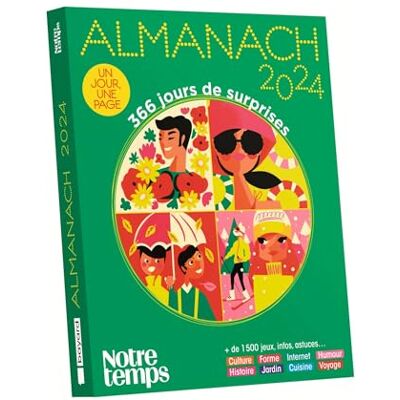Almanach Notre Temps Édition 2024 - Publicité Almanach Notre Temps Édition 2024 - Publicité