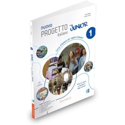 Marin, T Nuovo Progetto italiano Junior 1 + online access code: Libro di classe e Quaderno degli esercizi - Publicité Marin, T Nuovo Progetto italiano Junior 1 + online access code: Libro di classe e Quaderno degli esercizi - Publicité