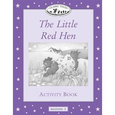 Varios Autores Little Red Hen Activity Book: Beginner 1, 100-word Vocabulary - Publicité Varios Autores Little Red Hen Activity Book: Beginner 1, 100-word Vocabulary - Publicité