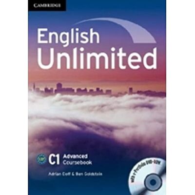 Doff, Adrian English Unlimited Advanced Coursebook with e-Portfolio - Publicité Doff, Adrian English Unlimited Advanced Coursebook with e-Portfolio - Publicité