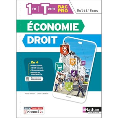 Besson, Pascal Economie-Droit 1re/Terminale Bac Pro Coll. Multi'Exos - Publicité Besson, Pascal Economie-Droit 1re/Terminale Bac Pro Coll. Multi'Exos - Publicité